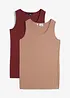 Top lungo (pacco da 2), bonprix