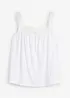 Top ampio con spalline in pizzo, bonprix