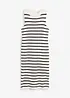 Abito in maglia fine leggera a righe, bonprix