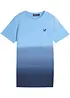 T-shirt dai colori sfumati in puro cotone biologico, bonprix