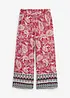 Pantaloni a palazzo in misto viscosa morbido, bonprix