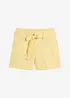 Shorts in twill con cintura da annodare, bpc bonprix collection