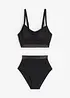 Bikini a bustier (set 2 pezzi), bonprix