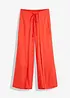 Pantaloni con spacco in viscosa, bonprix