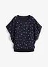 Blusa in georgette a maniche corte, bonprix