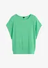 Maglia a coste con maniche a pipistrello, bonprix