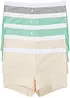 Boxer aderenti da donna con cotone biologico (pacco da 5), bonprix