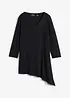 Maglia lunga in misto viscosa e cotone, bonprix
