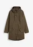 Parka corto in cotone a collo alto con coulisse, bonprix