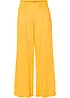 Pantaloni larghi in misto lino fresco e leggero, bonprix