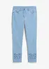 Jeans cropped con ricami, bpc selection