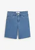 Bermuda in jeans straight, a vita media, John Baner JEANSWEAR