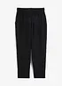 Pantaloni larghi in jersey operato, bonprix