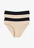 Slip che non segnano in cotone biologico (pacco da 4), bonprix