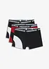 Boxer aderenti con cotone (pacco da 3), bonprix
