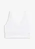 Reggiseno bustier senza cuciture con pizzo Feel Comfort, bonprix