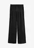 Pantaloni a palazzo con cinta comoda, bonprix