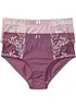 Slip modellante con ricami (pacco da 2), bonprix