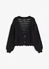 Cardigan traforato in puro cotone, bonprix