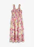 Abito midi con volant, RAINBOW