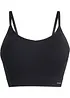 Reggiseno bustier a coste senza cuciture Feel Comfort, bonprix