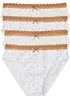 Slip alto con cotone biologico (pacco da 4), bonprix