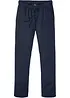 Pantaloni in misto lino con elastico in vita regular fit, straight, bonprix