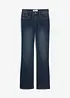Jeans elasticizzati bootcut, a vita media, bonprix