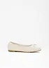 Ballerine comfort in larghezza comoda, bonprix