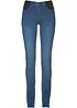 Jeans skinny elasticizzati, a vita media, bonprix