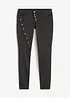 Pantaloni in twill di misto cotone elasticizzato, bonprix