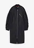 Cappotto blouson con colletto in maglia, bonprix