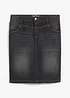 Gonna di jeans elasticizzata, bonprix