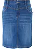 Gonna di jeans elasticizzata, bonprix