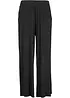 Pantaloni cropped in jersey di misto viscosa fluente, bonprix