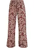 Pantaloni a palazzo in fantasia, bonprix