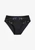 Slip alto con ricami, bonprix