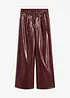 Pantaloni in similpelle, bonprix