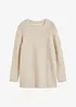 Maglione in filato teddy grosso, bonprix