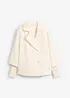 Caban con maniche in maglia, bonprix