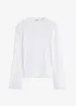 Maglia a maniche lunghe a coste, bonprix