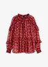 Blusa in chiffon, bonprix