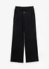 Pantaloni larghi in misto viscosa, bonprix