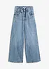 Jeans wide leg, vita alta, bonprix