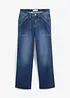 Jeans cargo, a vita media, bonprix