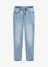 Mom jeans elasticizzati, vita alta, bonprix