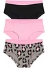 Culotte con morbido cotone biologico (pacco da 3), bonprix