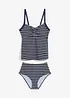 Tankini con laccetti (set 2 pezzi), bonprix