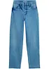Jeans elasticizzati loose fit con vita regolabile, tapered, bonprix