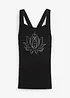 Top per sport con spalline incrociate, bonprix